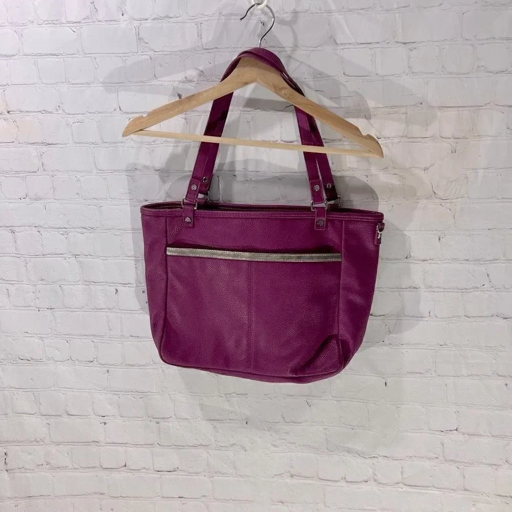 Jewell Magenta Reversible Tote